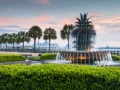 Pineapple Fountain Charleston South Carolina Waterfront Park